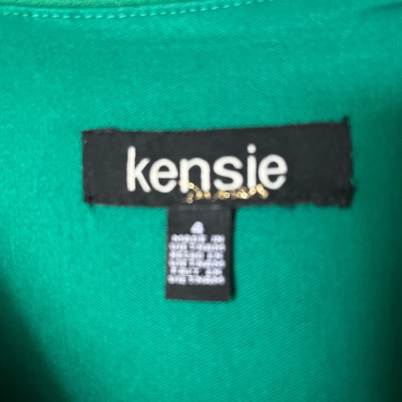 Worn once.  Beautiful emerald green - Picture 2 of 2